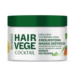 Hair Vege Cocktail emolientowa maska odżywcza do włosów Mango i Pietruszka 250g Sessio