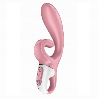 Satisfyer Hug Me wibrator typu króliczek Pink/White