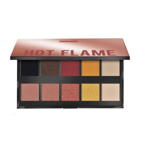 Makeup Stories Palette paleta cieni do powiek 002 Hot Flame 18g Pupa Milano