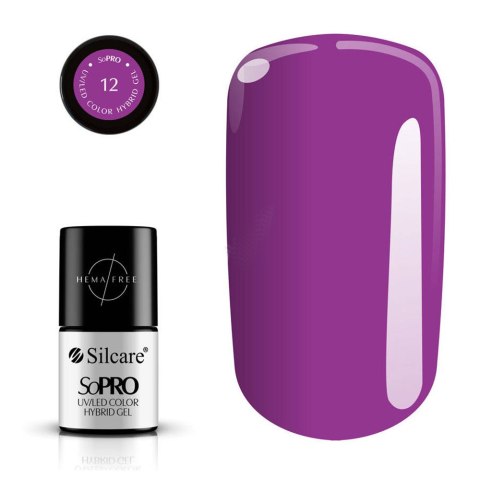 Silcare SoPro Hybrid Gel lakier hybrydowy 012 7g Silcare SoPro Hybrid Gel lakier hybrydowy 012 7g