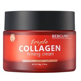 Triple Collagen Firming Cream ujędrniający krem do twarzy 50g BERGAMO