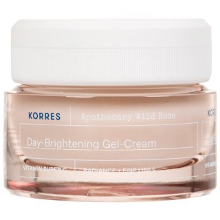 Apothecary Wild Rose Day-Brightening Gel-Cream rozświetlający żel-krem na dzień 40ml Korres