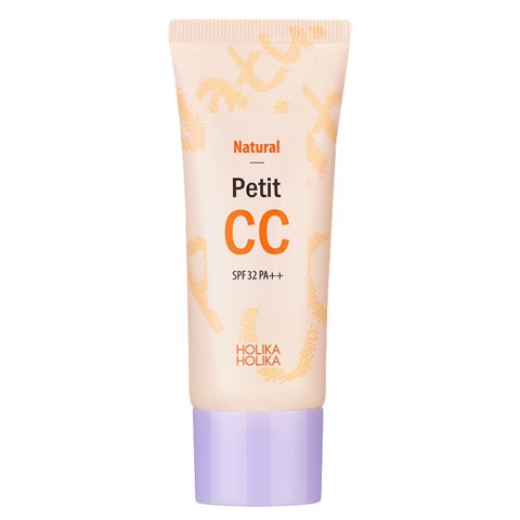 Natural Petit CC Cream SPF32PA++ tonujący krem do twarzy 30ml HOLIKA HOLIKA