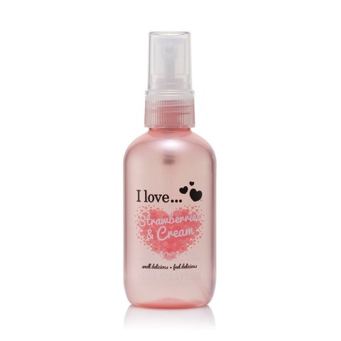 Refreshing Body Spritzer odświeżająca mgiełka do ciała Strawberries & Cream 100ml I Love Refreshing Body Spritzer odświeżająca mgiełka do ciała Strawberries & Cream 100ml I Love