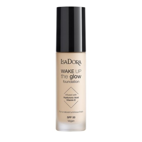 Isadora Wake Up The Glow Foundation rozświetlający podkład do twarzy SPF50 1N Neutral Fair 30ml Isadora Wake Up The Glow Foundation rozświetlający podkład do twarzy SPF50 1N Neutral Fair 30ml