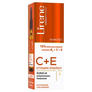 Lirene C+E Vitamin Energy kuracja witaminowo-kwasowa na noc 30ml