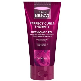 BIOVAX Glamour Perfect Curls Therapy nawilżający żel do stylizacji fal i loków 150ml