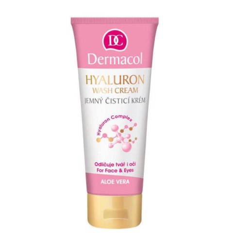 Dermacol Hyaluron Wash Cream delikatny krem oczyszczający 100ml Dermacol Hyaluron Wash Cream delikatny krem oczyszczający 100ml