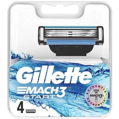 Mach3 Start wymienne ostrza do maszynki do golenia 4szt Gillette Mach3 Start wymienne ostrza do maszynki do golenia 4szt Gillette