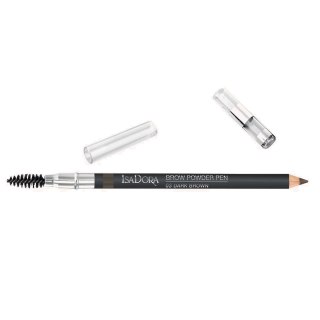 Brow Powder Pen pudrowa kredka do brwi 03 Dark Brown 1.3g Isadora