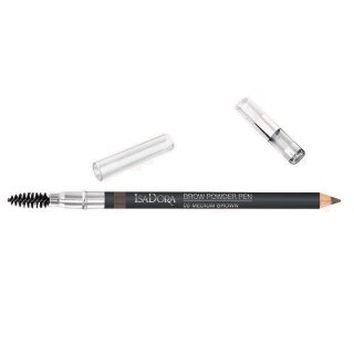 Isadora Brow Powder Pen pudrowa kredka do brwi 05 Medium Brown 1.3g