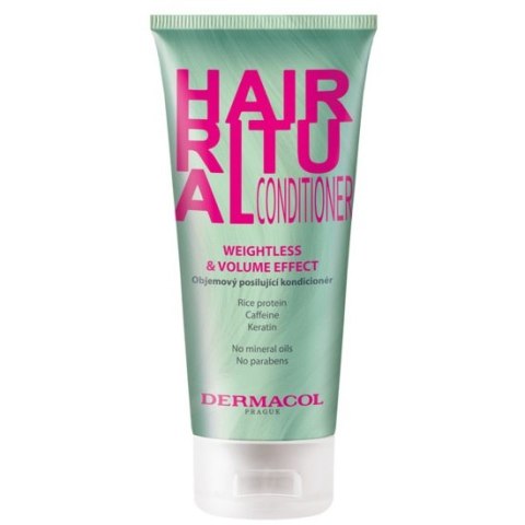 Dermacol Hair Ritual Conditioner odżywka do włosów Weightless & Volume Conditioner 200ml Dermacol Hair Ritual Conditioner odżywka do włosów Weightless & Volume Conditioner 200ml