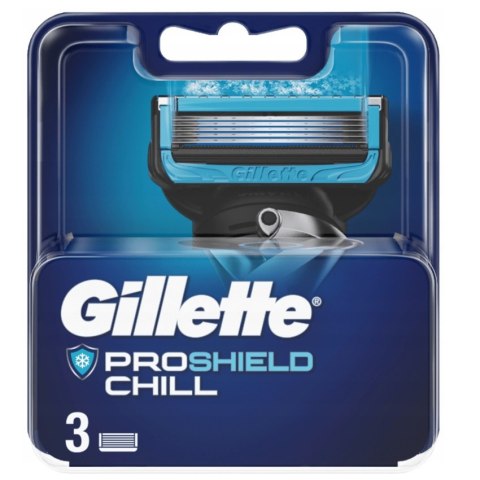 Gillette ProShield Chill wymienne ostrza do maszynki do golenia 3szt. Gillette ProShield Chill wymienne ostrza do maszynki do golenia 3szt.