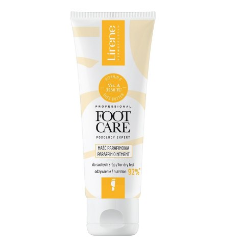 Lirene Professional Foot Care Podology Expert maść parafinowa do suchych stóp 75ml Lirene Professional Foot Care Podology Expert maść parafinowa do suchych stóp 75ml
