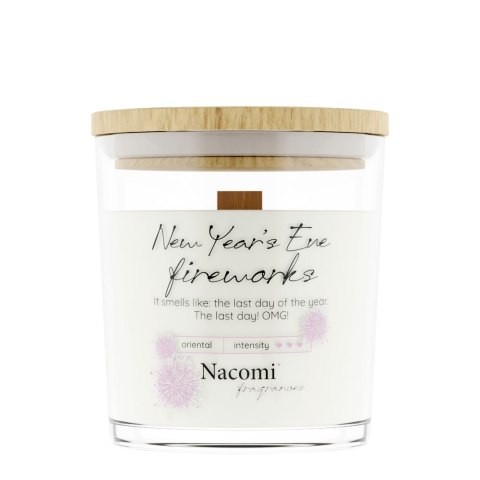 Nacomi Świeca sojowa New Year's Eve Fireworks 140g Nacomi Świeca sojowa New Year's Eve Fireworks 140g