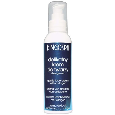 BingoSpa Delikatny krem do twarzy z kolagenem 135g BingoSpa Delikatny krem do twarzy z kolagenem 135g