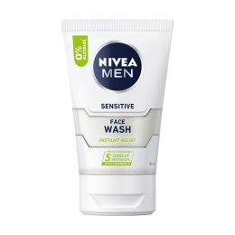 Men Sensitive żel do mycia twarzy 100ml Nivea