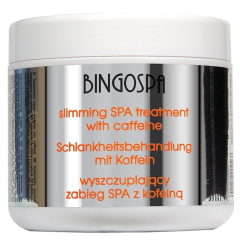 BingoSpa Wyszczuplający zabieg SPA z kofeiną 500g BingoSpa Wyszczuplający zabieg SPA z kofeiną 500g