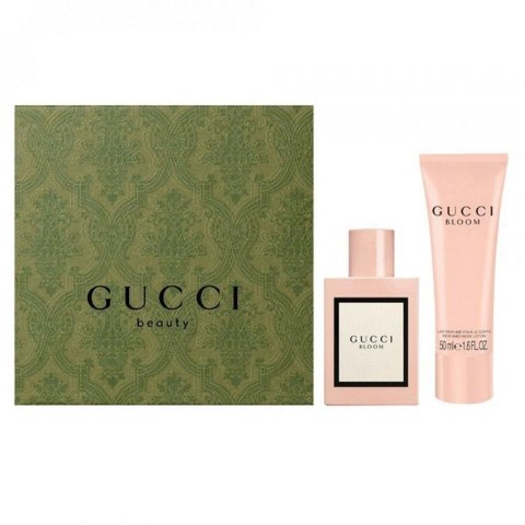 Bloom zestaw woda perfumowana spray 50ml + balsam do ciała 50ml Gucci Bloom zestaw woda perfumowana spray 50ml + balsam do ciała 50ml Gucci