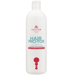 Hair Pro-Tox Hair Shampoo szampon do włosów z keratyną kolagenem i kwasem hialuronowym 500ml Kallos