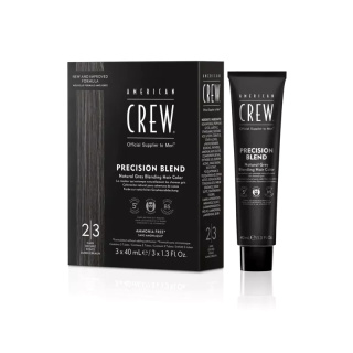 American Crew Precision Blend Odsiwiacz dla mężczyzn 2-3 Dark, 3x40ml