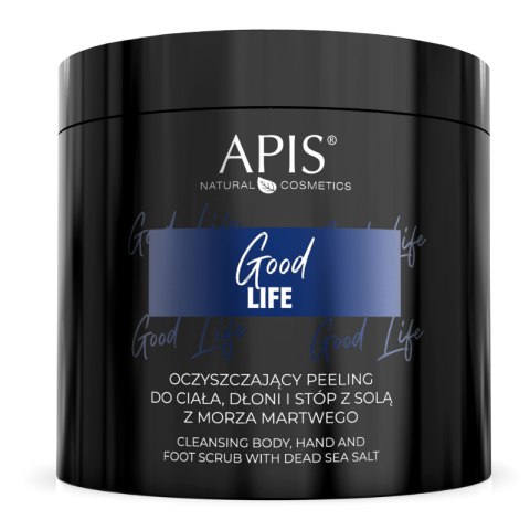 Apis Good Life Oczyszczający Peeling do ciała, dłoni i stóp 700g Apis Good Life Oczyszczający Peeling do ciała, dłoni i stóp 700g