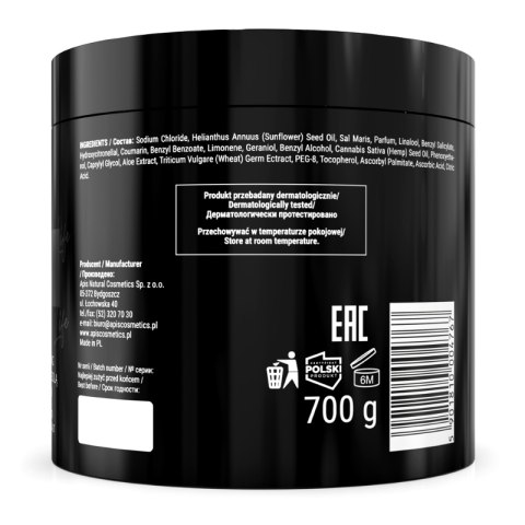 Apis Good Life Oczyszczający Peeling do ciała, dłoni i stóp 700g Apis Good Life Oczyszczający Peeling do ciała, dłoni i stóp 700g