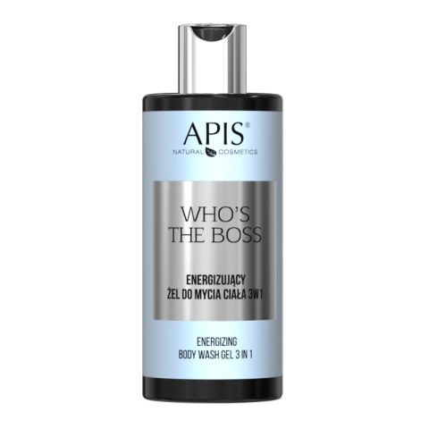 Apis Who's The Boss Energetyzujący żel pod prysznic 3w1 300ml