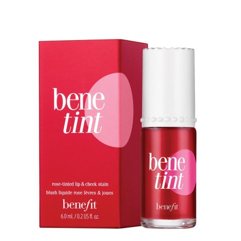 Benetint Cheek & Lip Stain róż w płynie do ust i policzków Czerwony 6ml Benefit Benetint Cheek & Lip Stain róż w płynie do ust i policzków Czerwony 6ml Benefit