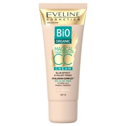 Bio Organic Magical Color Correction Cream krem CC z mineralnymi pigmentami 02 Natural 30ml Eveline Cosmetics