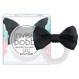 Invisibobble Bowtique gumka do włosów z kokardą True Black