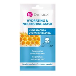 Hydrating & Nourishing Mask nawilżająco-odżywcza maseczka w płachcie 15ml Dermacol