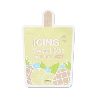 A'Pieu Icing Sweet Bar Sheet Mask wygładzająco-nawadniająca maska w płachcie Pineapple 21g