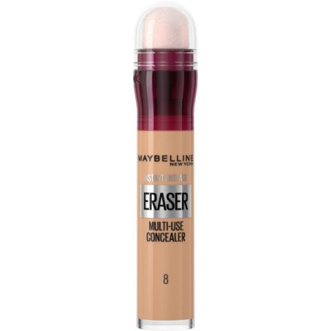 Maybelline Instant Anti-Age Eraser Concealer korektor do twarzy z gąbeczką 08 Buff 6.8ml Maybelline Instant Anti-Age Eraser Concealer korektor do twarzy z gąbeczką 08 Buff 6.8ml