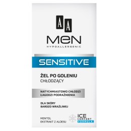 Men Sensitive żel po goleniu chłodzący dla skóry bardzo wrażliwej 100ml AA