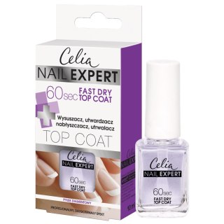 Celia Nail Expert top coat do paznokci 60sec 10ml