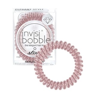 Invisibobble Slim gumki do włosów Pink Monocle 3szt
