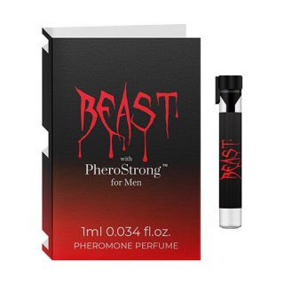 Beast For Men Pheromone Perfume perfumy z feromonami dla mężczyzn 1ml