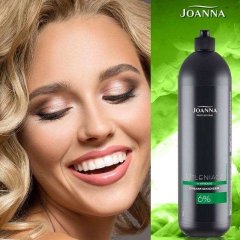 Joanna Professional Platinum Classic Rozjaśniacz do włosów 450g + Cream Oxidizer Utleniacz w kremie 6% 1000ml Joanna Professional Platinum Classic Rozjaśniacz do włosów 450g + Cream Oxidizer Utleniacz w kremie 6% 1000ml