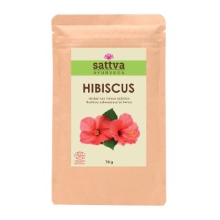 Sattva Zakwaszacz do henny i ziół barwiących Hibiscus 70g