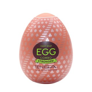 Easy Beat Egg Combo Stronger jednorazowy masturbator w kształcie jajka
