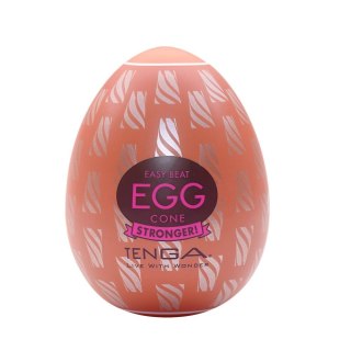 Easy Beat Egg Cone Stronger jednorazowy masturbator w kształcie jajka
