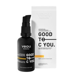 Good To C You antyoksydacyjny koncentrat rozjaśniający z ultrastabilną witaminą C 15% 40ml Veoli Botanica