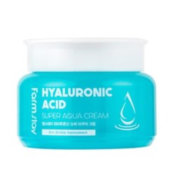 Hyaluronic Acid Super Aqua nawilżający krem do twarzy 100ml FarmStay