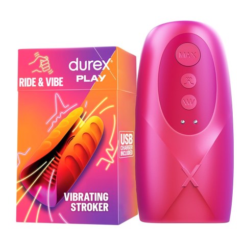 Durex Play Ride & Vibe stymulujący masturbator męski Durex Play Ride & Vibe stymulujący masturbator męski