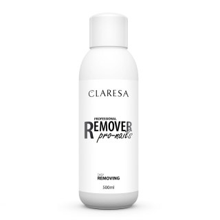 Claresa Remover Pro-Nails płyn do usuwania lakieru hybrydowego 500ml