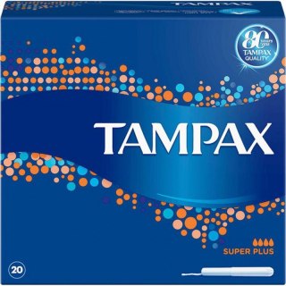 Super Plus tampony z aplikatorem 20szt TAMPAX