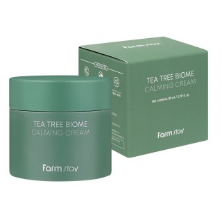 FarmStay Tea Tree Biome kojący krem do twarzy 80ml