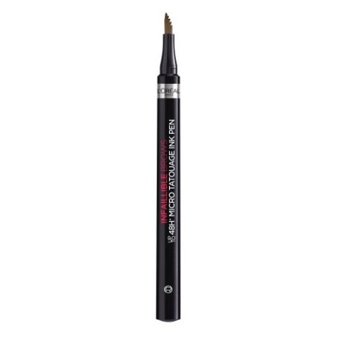 L'Oreal Paris Infaillible Brows 48H Micro Tatouage Ink Pen marker do brwi Brunette L'Oreal Paris Infaillible Brows 48H Micro Tatouage Ink Pen marker do brwi Brunette