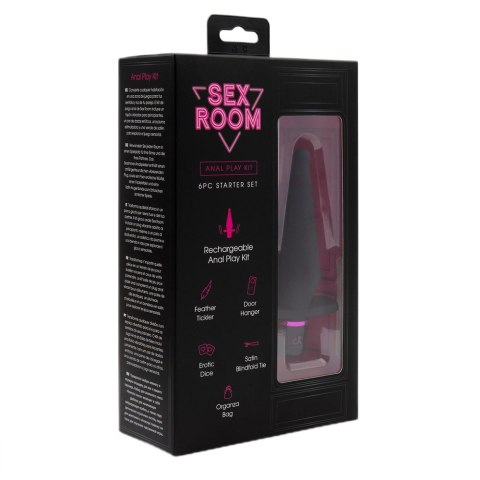 Dream Toys Sex Room Anal Play Kit zestaw do zabaw analnych Dream Toys Sex Room Anal Play Kit zestaw do zabaw analnych